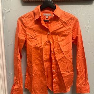 Banana Republic Orange Button Down Shirt